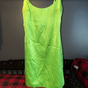 Oh Polly neon mini Bodycon dress